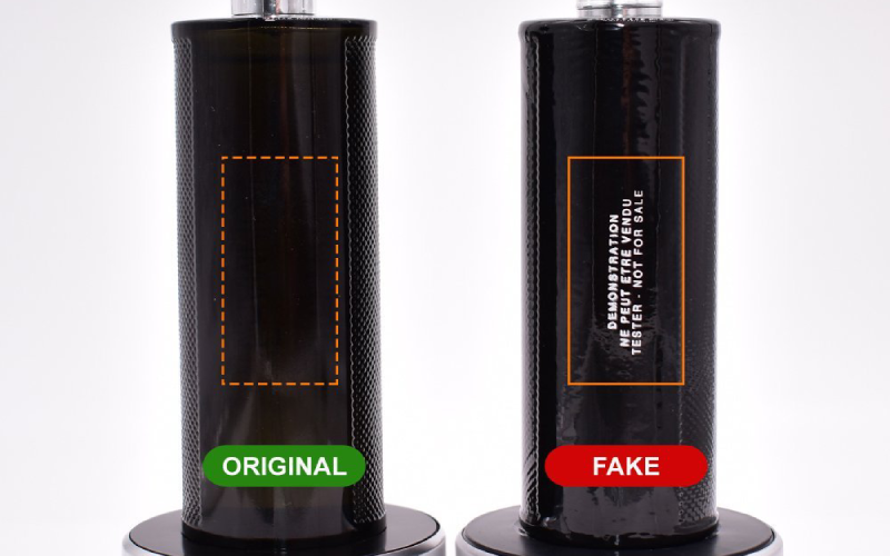 تفاوت نوشتاری ادکلن اصل و تقلبی