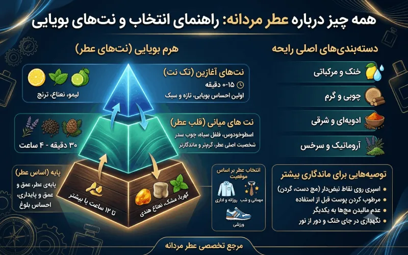رایحه های مردانه