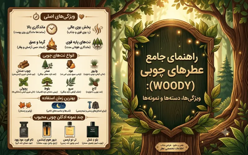عطر با بوی چوبی